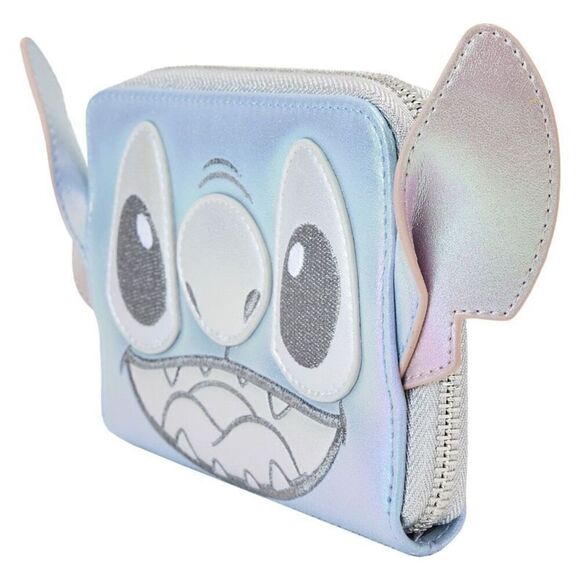 NEW Platinum Stitch Backpack & Wallet Set Limited Disney100 Loungefly NWT main image 11